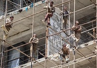 کارگران ساختمانی