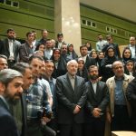 حضور قالیباف در جمع خبرنگاران به مناسبت سال نو