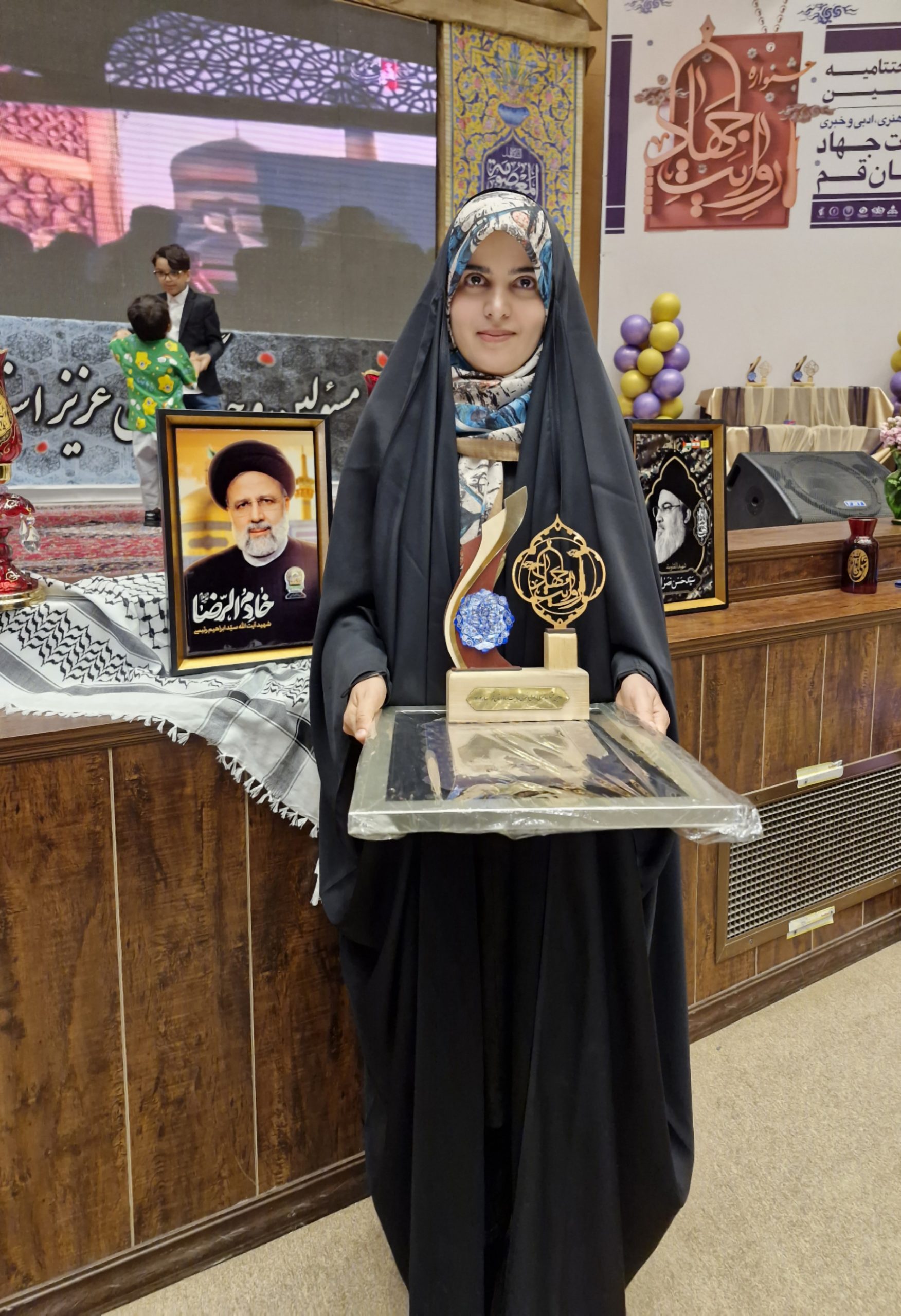 فاطمه سادات محمدی خبرنگار پایگاه خبری آستان بهارستان