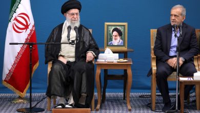 پزشکیان+رهبری