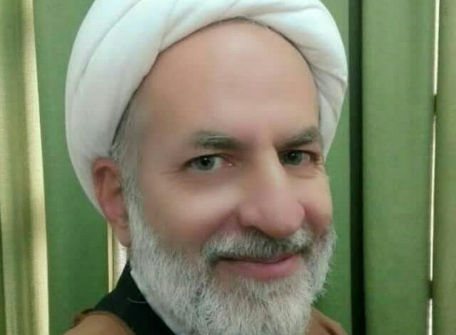 حجت الاسلام عبدالحسین نجفی موسس مرکز بین المللی دین و هنر