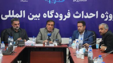 بازدید خبرنگاران از فرودگاه قم