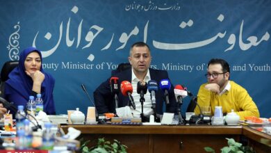 نشست خبری علیرضا رحیمی معاون جوانان وزیر ورزش و جوانان