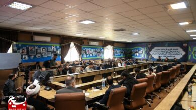 نشست خبری سردار جمیری فرمانده سپه قم