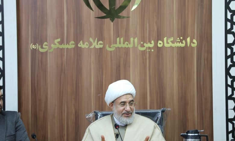 آیت الله اراکی در افتتاح مجتمع نخبگانی حکمرانی و مطالعات راهبردی در قم